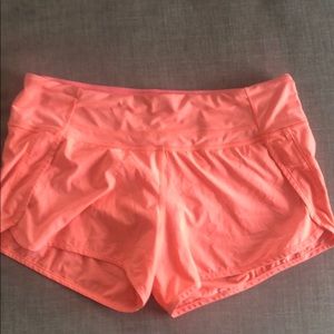 Lululemon run shorts 10 4 inch seam